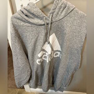 Adidas Gray Hoodie Size 4XL
